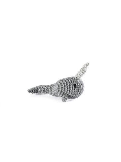 toft ed's animal mini narwhal amigurumi crochet